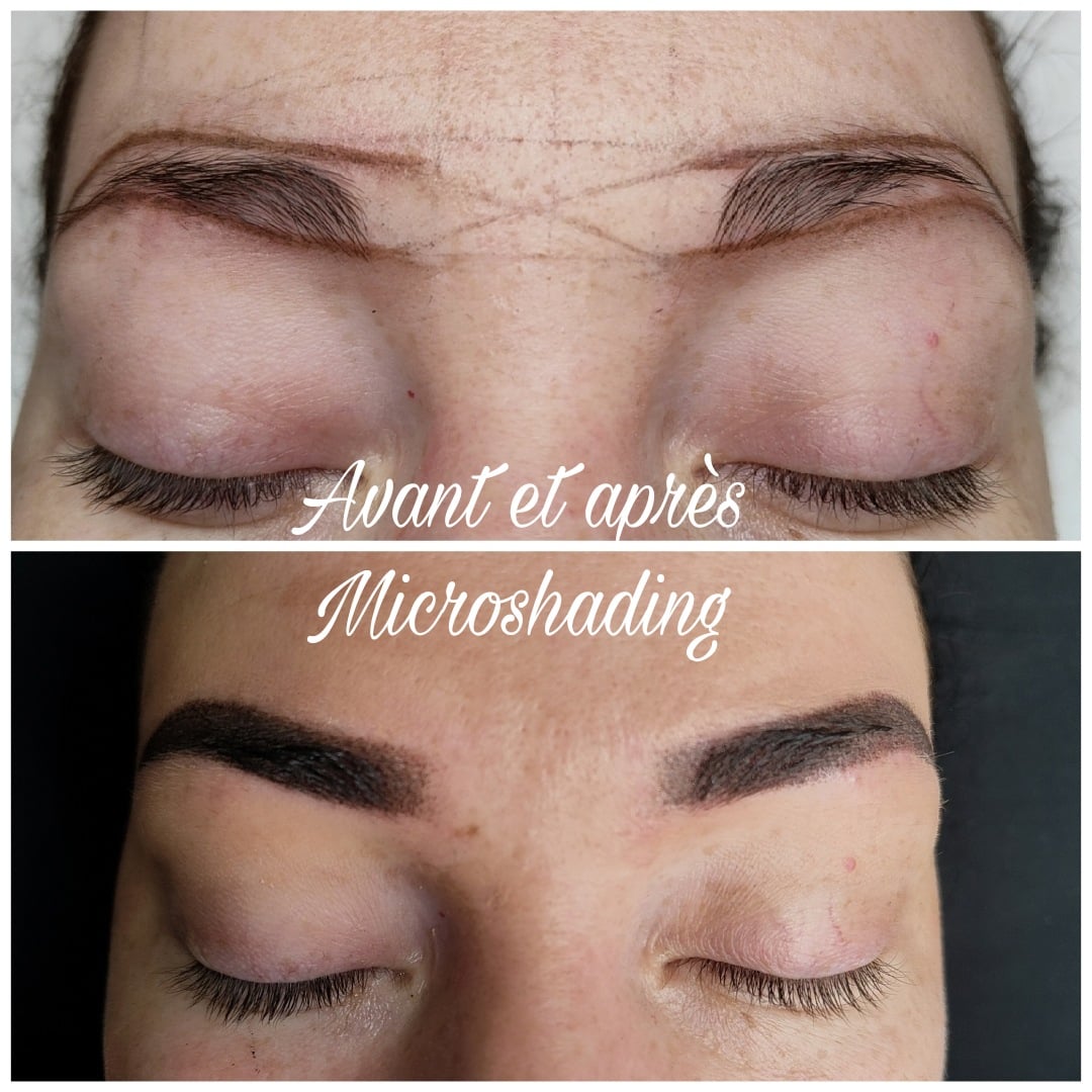 Microblading avant après